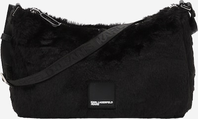 KARL LAGERFELD JEANS Torba za na rame u crna / bijela, Pregled proizvoda