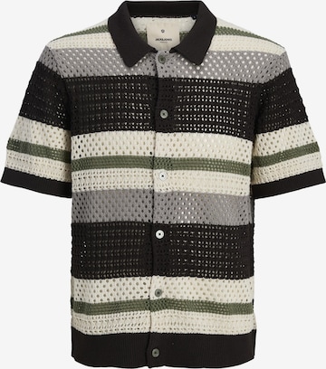 žalia Jack & Jones Premium Patogus modelis Kardiganas 'JPRBluwilmer': priekis