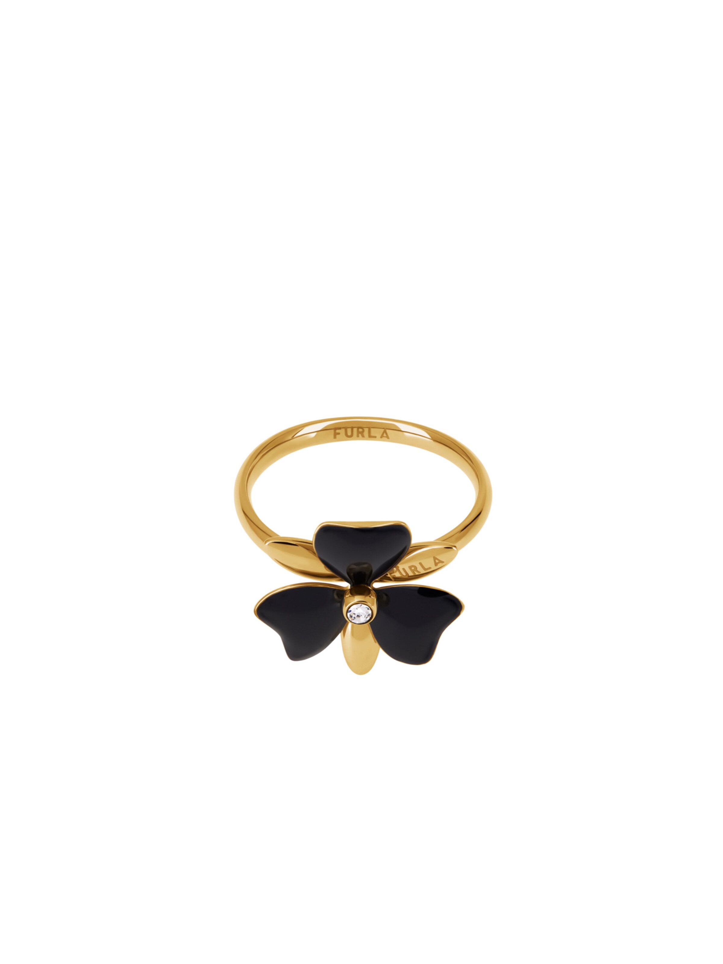 Furla Jewellery Ring 'Flora' i sort