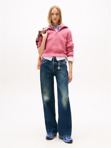 Pullover di Tommy Jeans in rosa