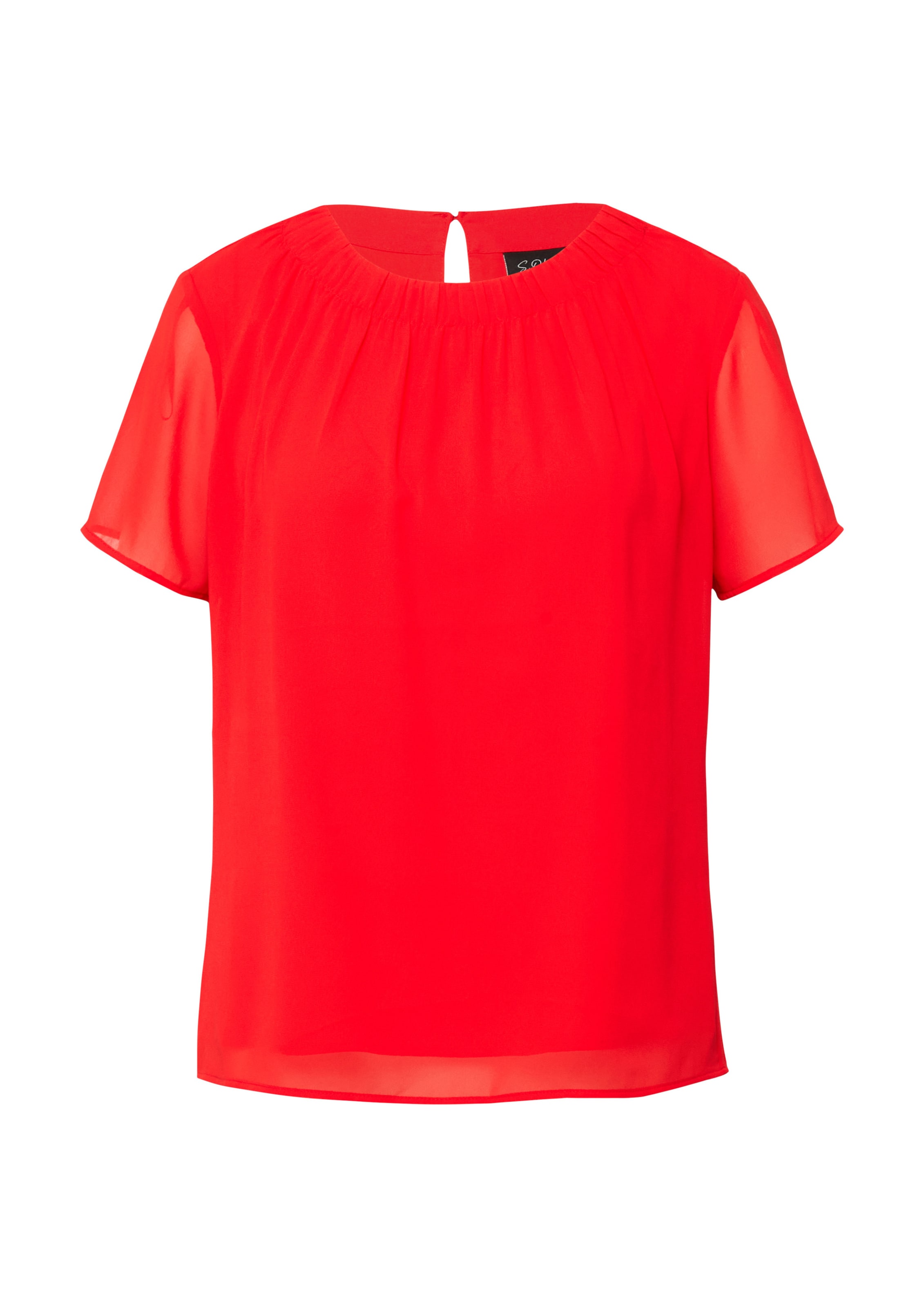 s.Oliver Blouse in Rood: voorkant