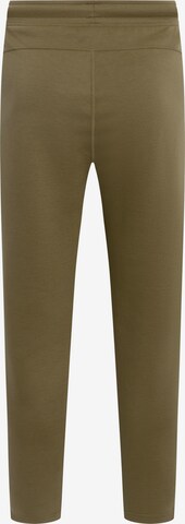 GOLD´S GYM APPAREL Tapered Workout Pants 'Eric' in Green