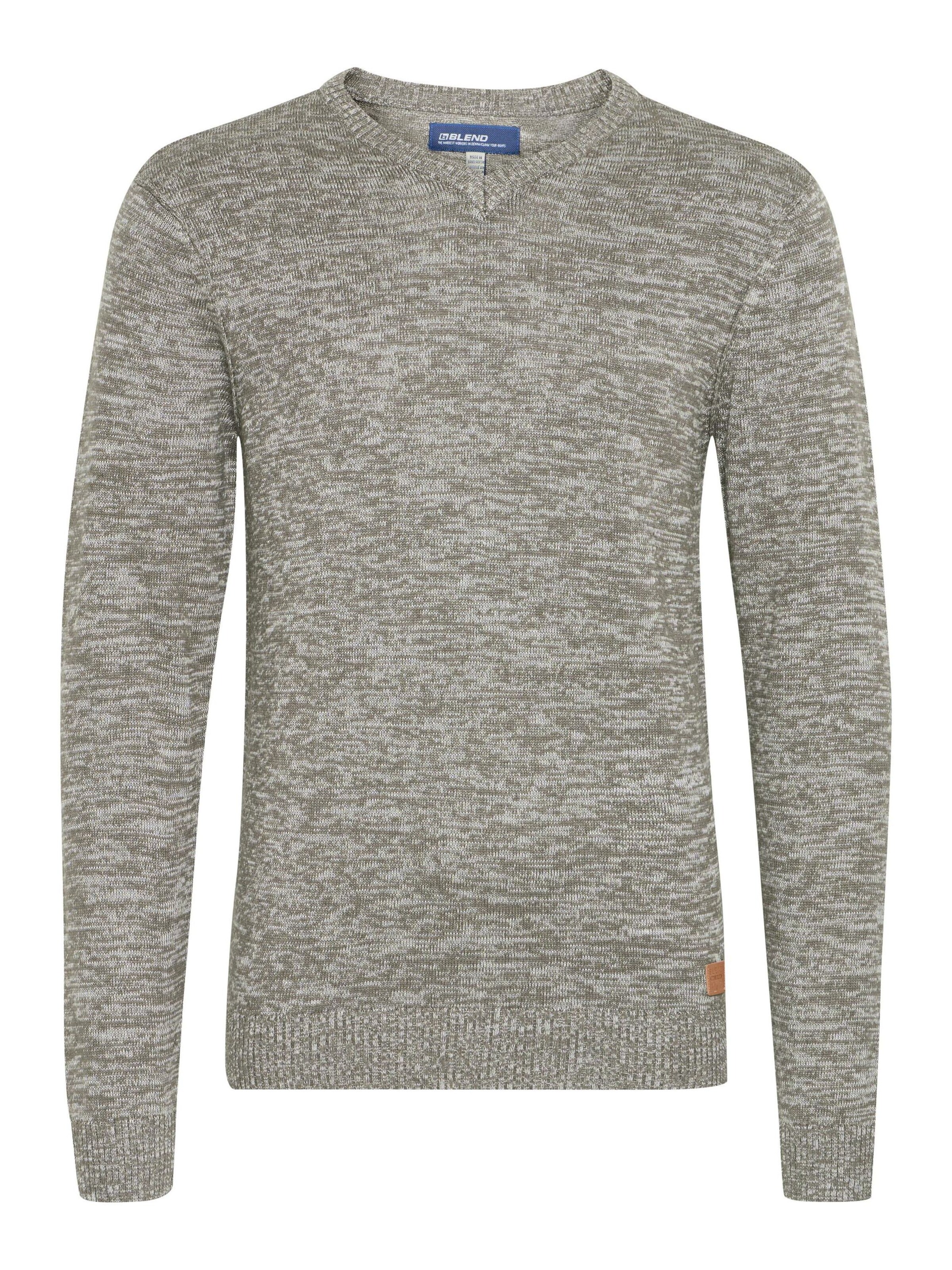 BLEND Pullover 'Dansel' in Grau: Vorderseite