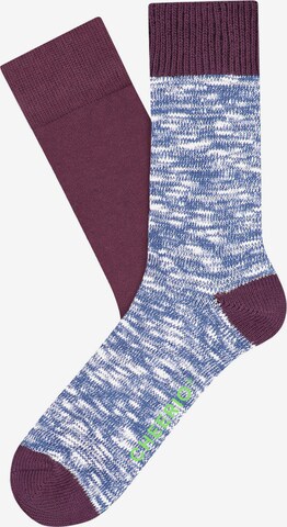 CHEERIO* Socken 'BOOT BUDDY' in Blau: predná strana