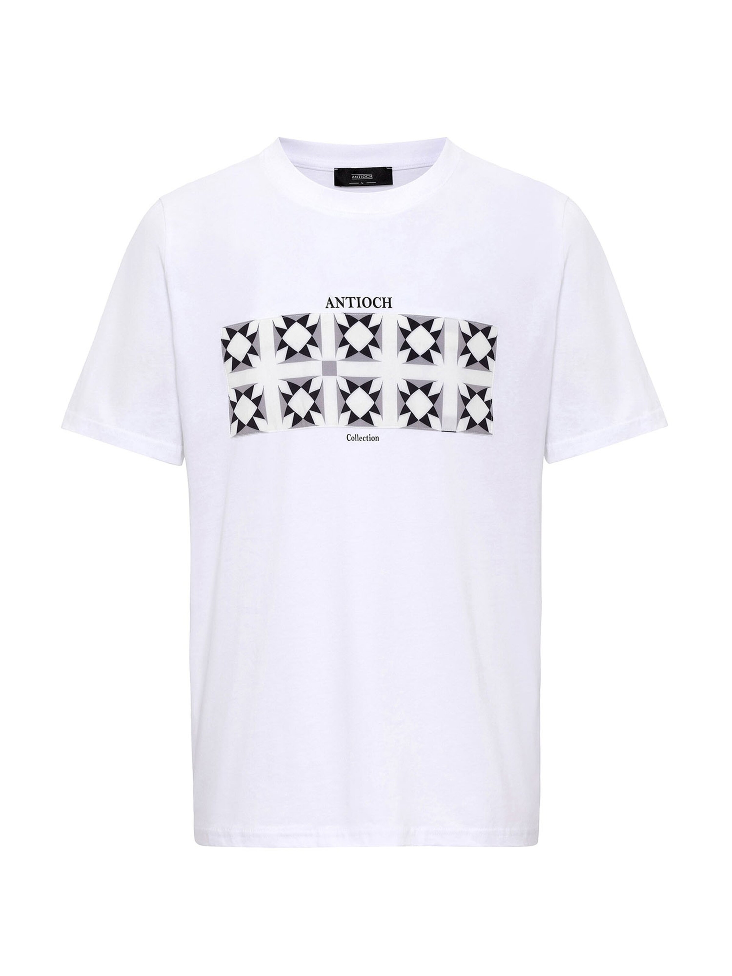Maglietta di Antioch in bianco: frontale