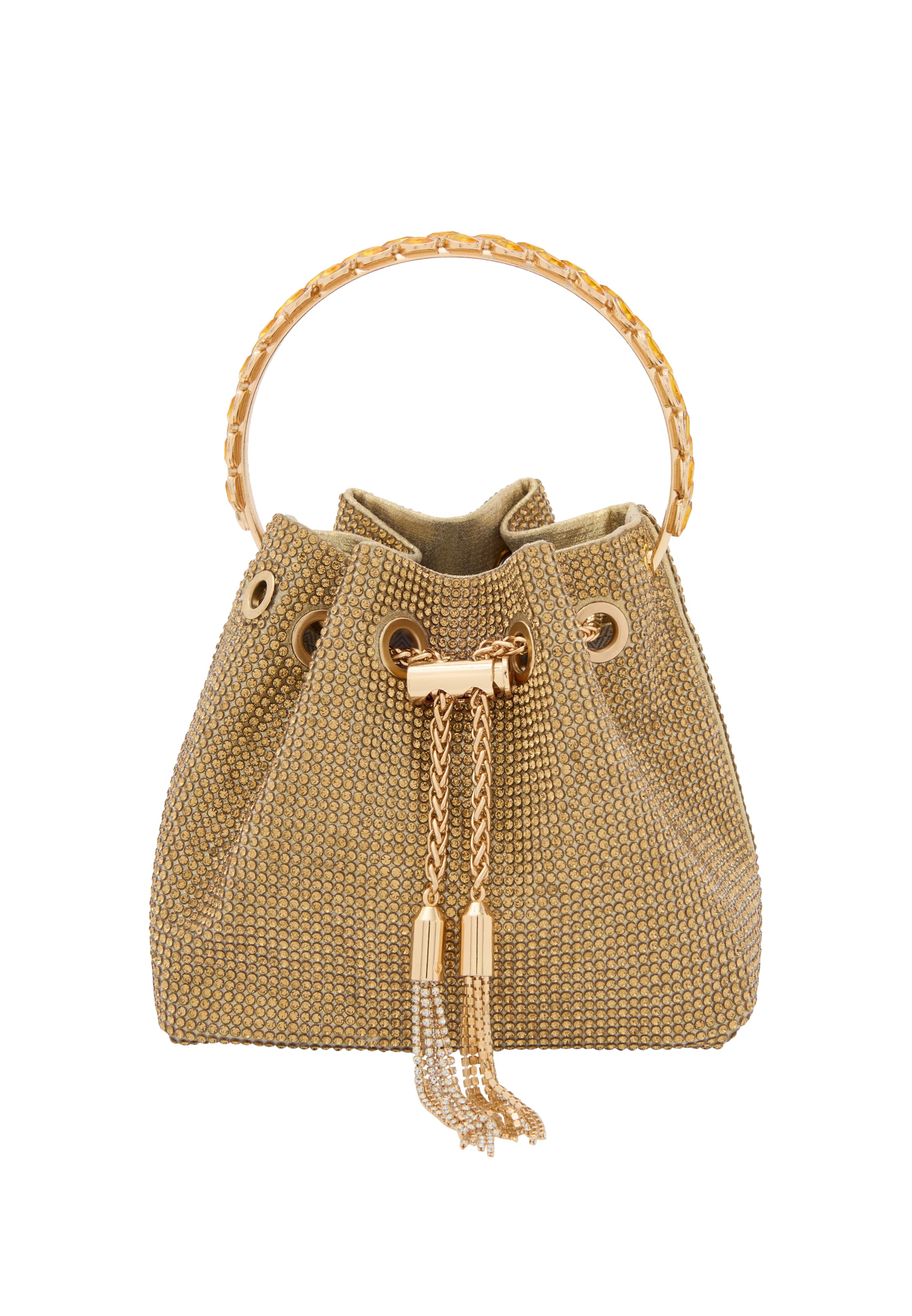 faina Pussukkalaukku värissä kulta: etupuoli