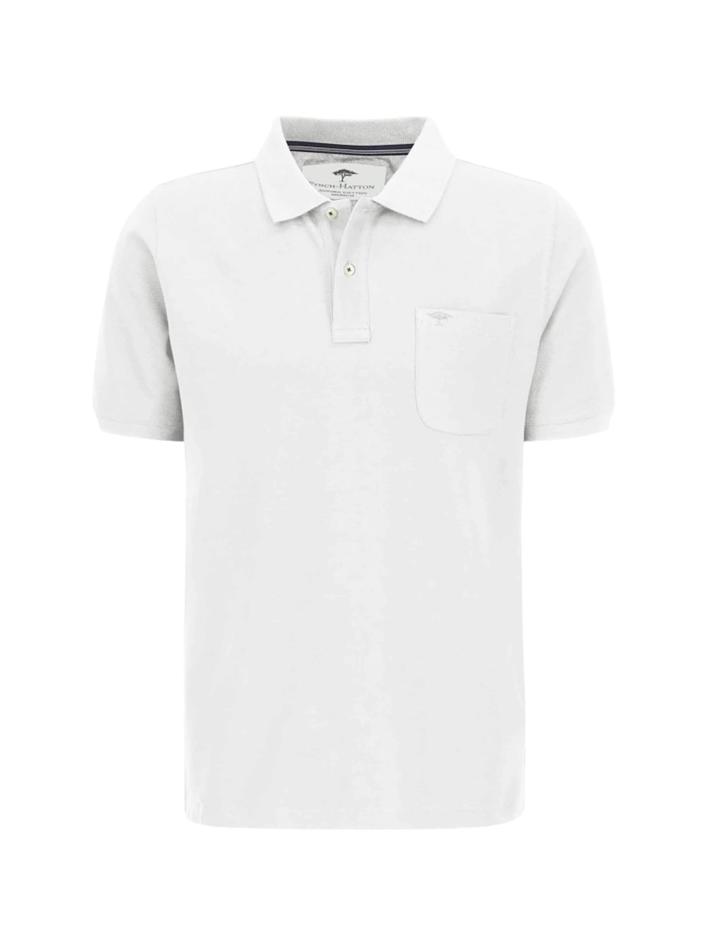 FYNCH-HATTON Shirt in White: front