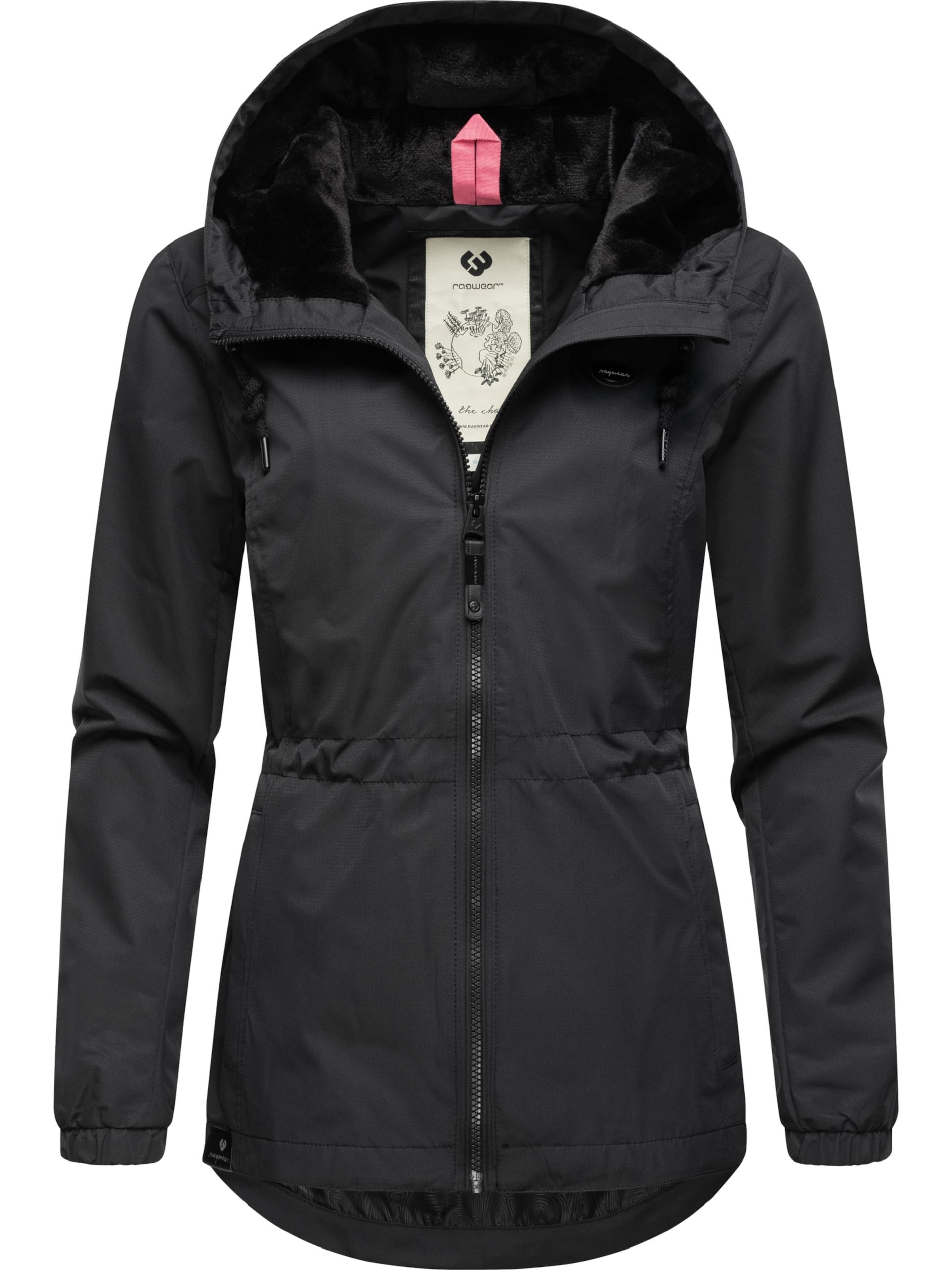 Ragwear Λειτουργικό μπουφάν 'Dankka' σε μαύρο