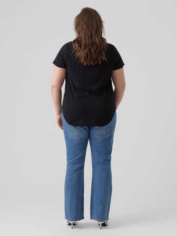 Vero Moda Curve Shirt 'REBECCA' in Zwart
