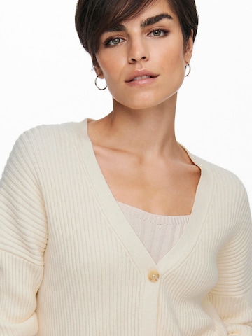ONLY Knit Cardigan 'Katia' in Beige