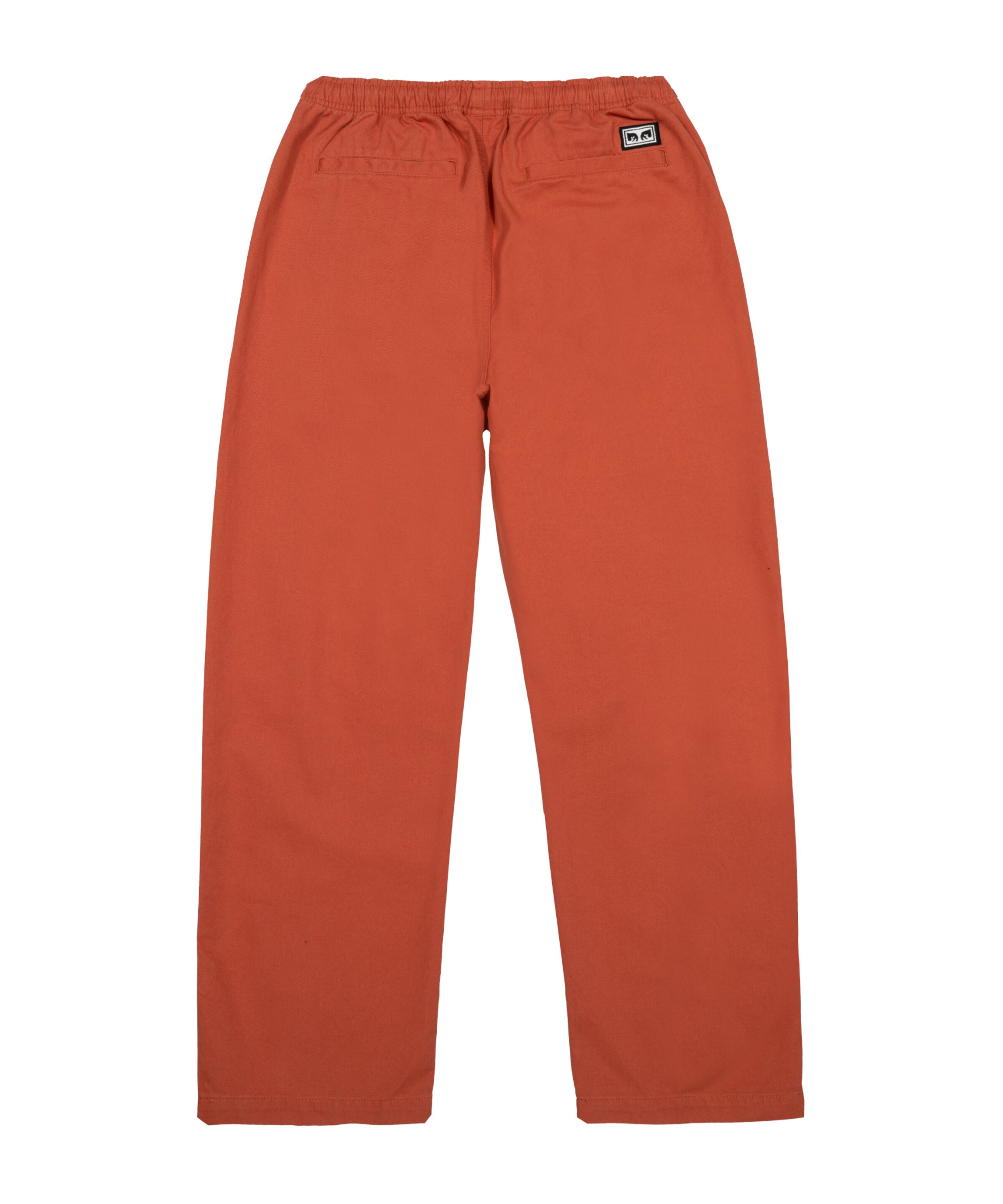 Obey Loose fit Sports trousers in Orange