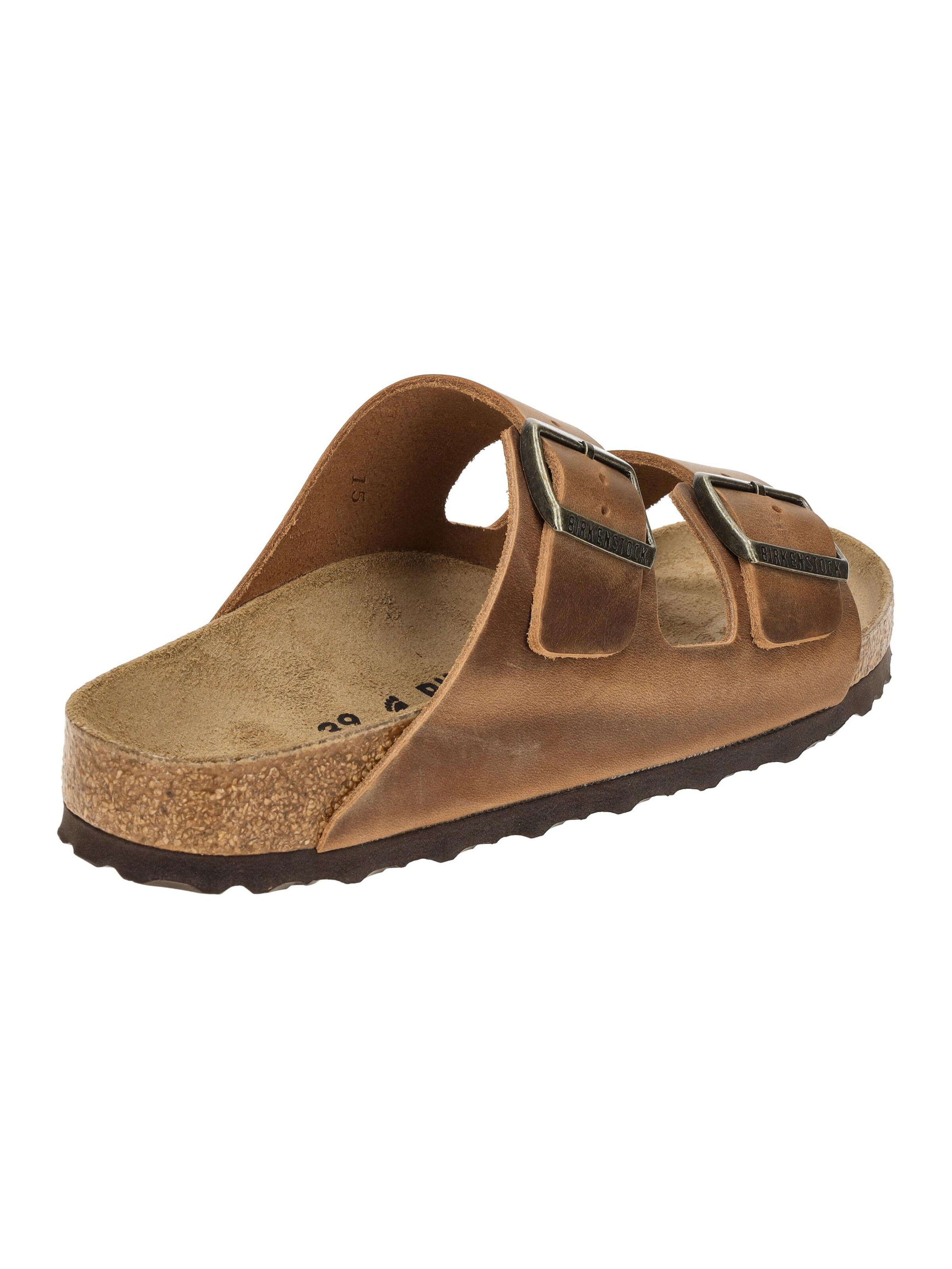 BIRKENSTOCK Pantolette 'Arizona' in Braun