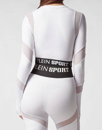 Plein Sport - Camiseta funcional en blanco