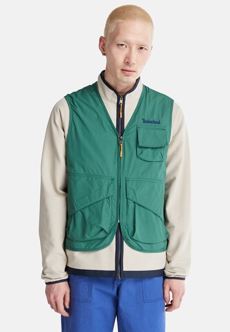 TIMBERLAND Vest 'DWR Stow Go' in Green