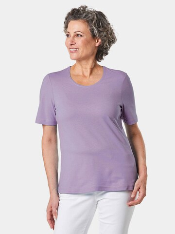 T-shirt Goldner en violet : devant