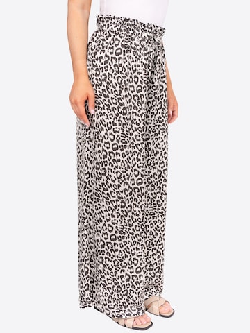 Wide Leg Pantalon 'Penelope' Seasons of April en noir
