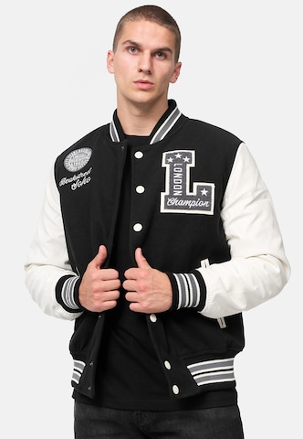 Veste mi-saison 'Waterstein' LONSDALE en noir : devant