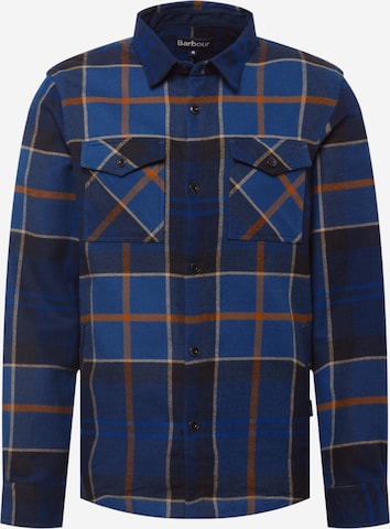 Barbour Hemd 'Cannich' in Blau: front
