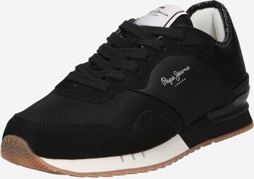 Pepe Jeans Sneakers 'London' in Black: front