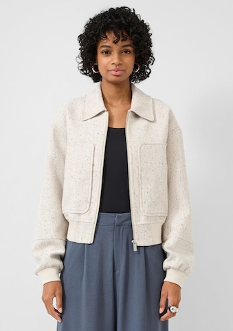 Veste mi-saison QS en beige : devant