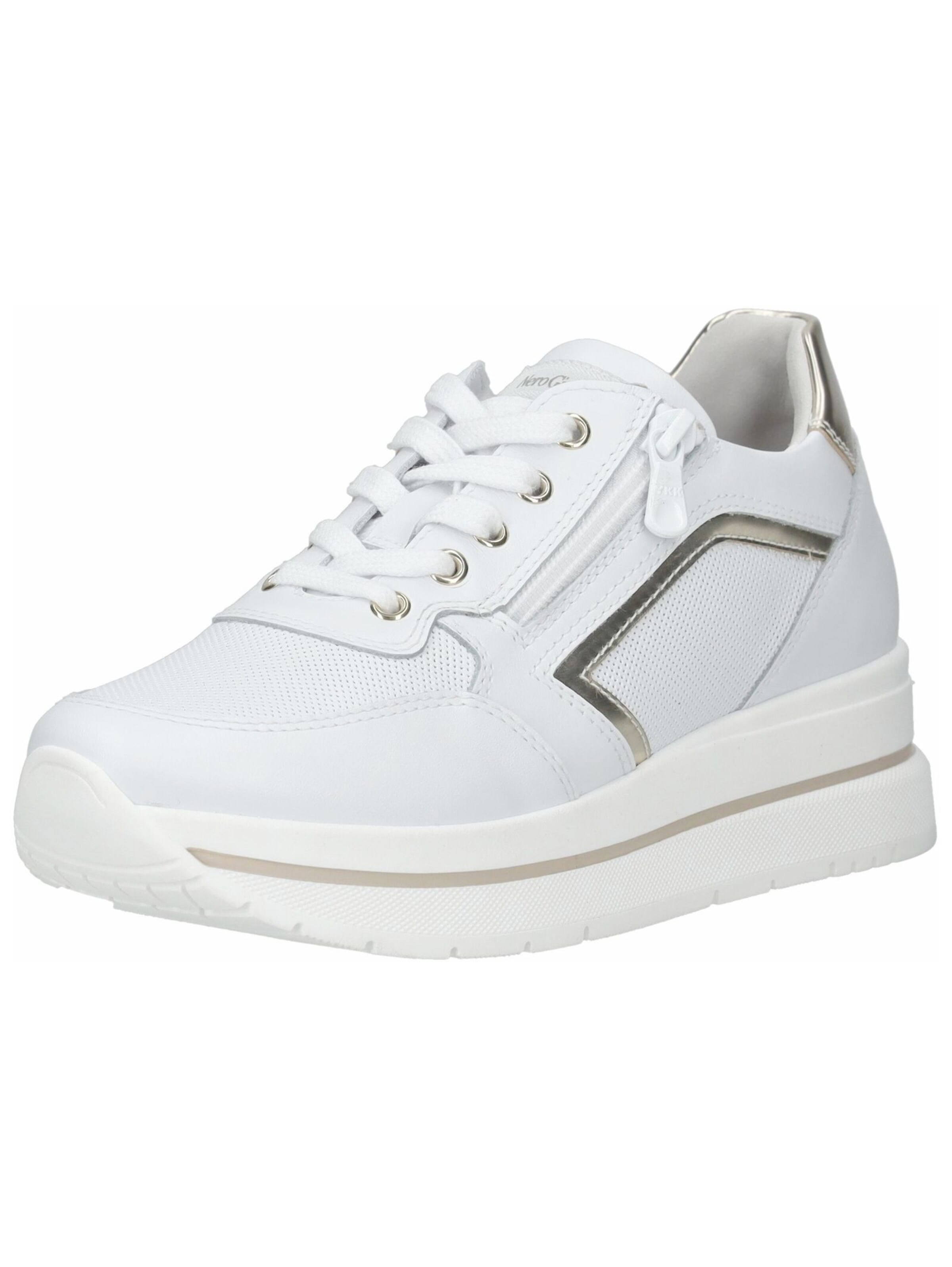 Nero Giardini Sneakers laag in Wit: voorkant