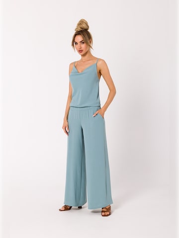 made of emotion - Jumpsuit en verde: frente