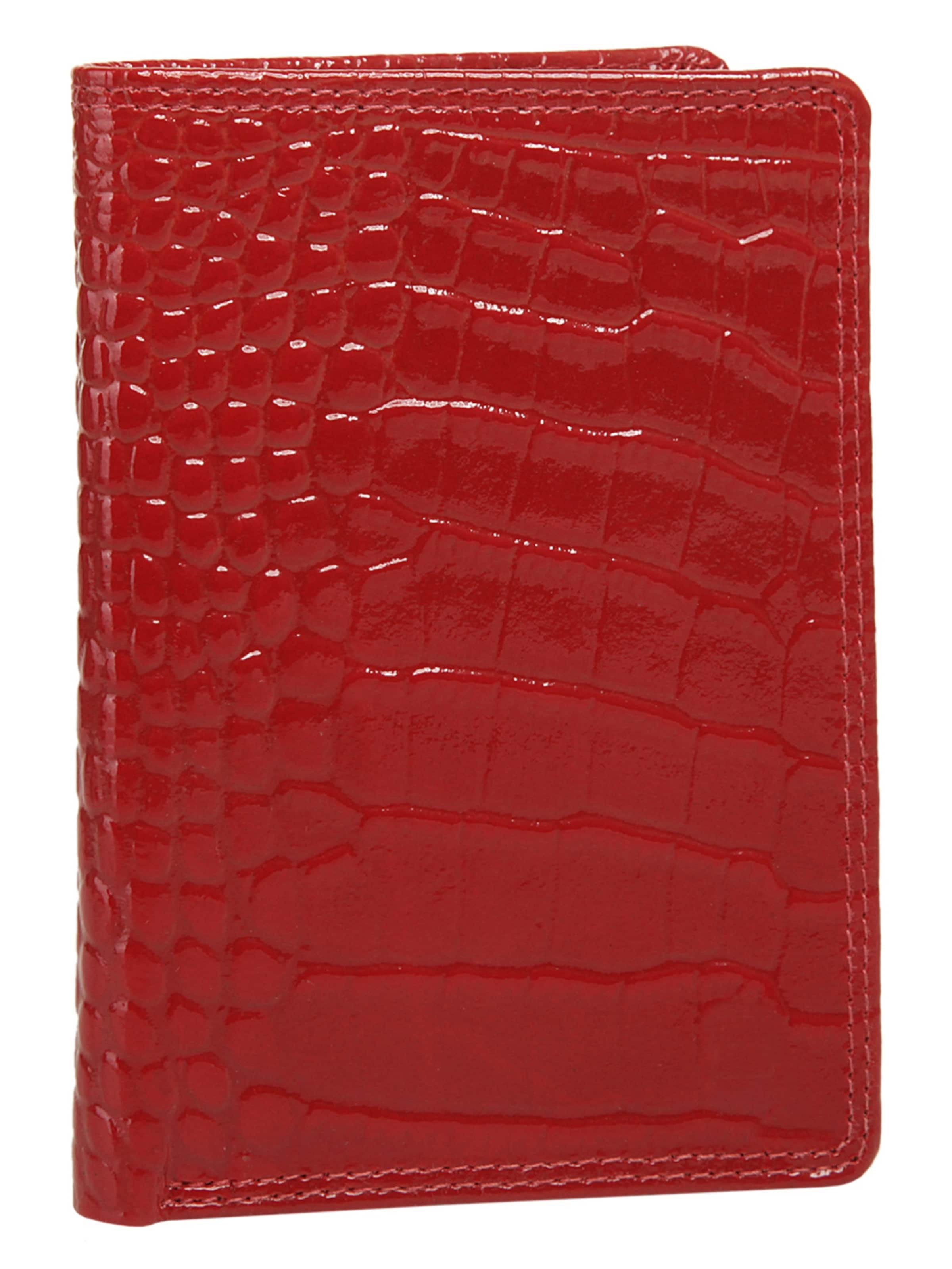 BODENSCHATZ Portemonnaie in Rot