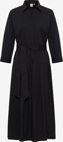 ETERNA Shirt Dress in Black: front