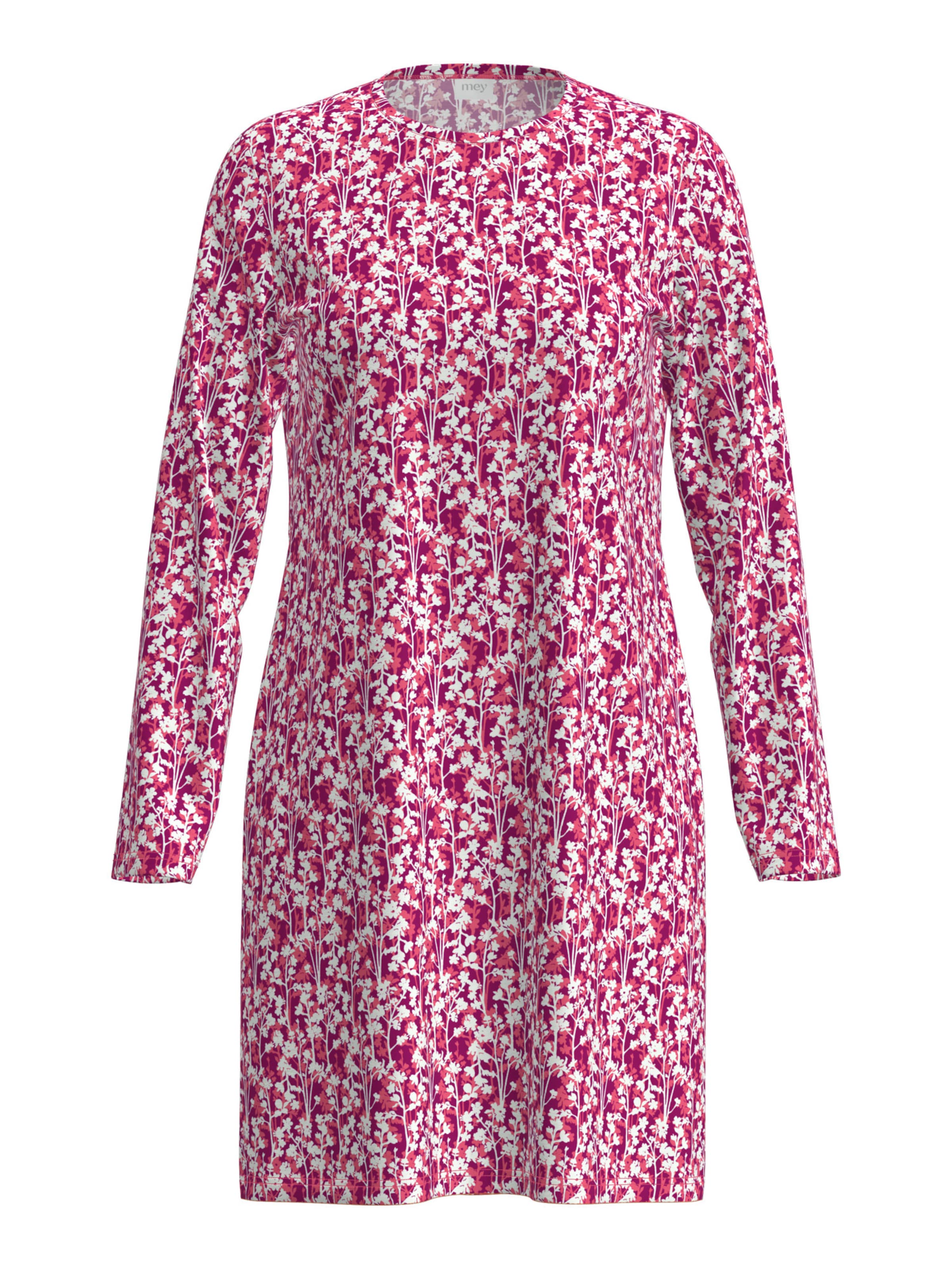 Mey Nachthemd 'Pink' in Roze: voorkant