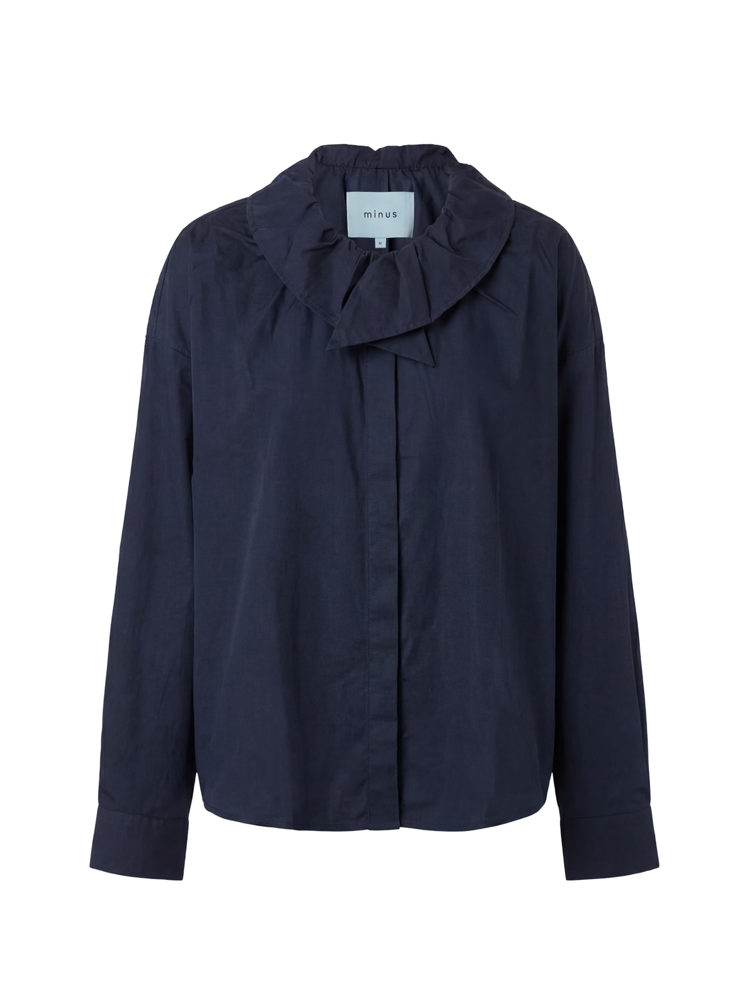 Camicia da donna 'Coraline' di minus in blu: frontale