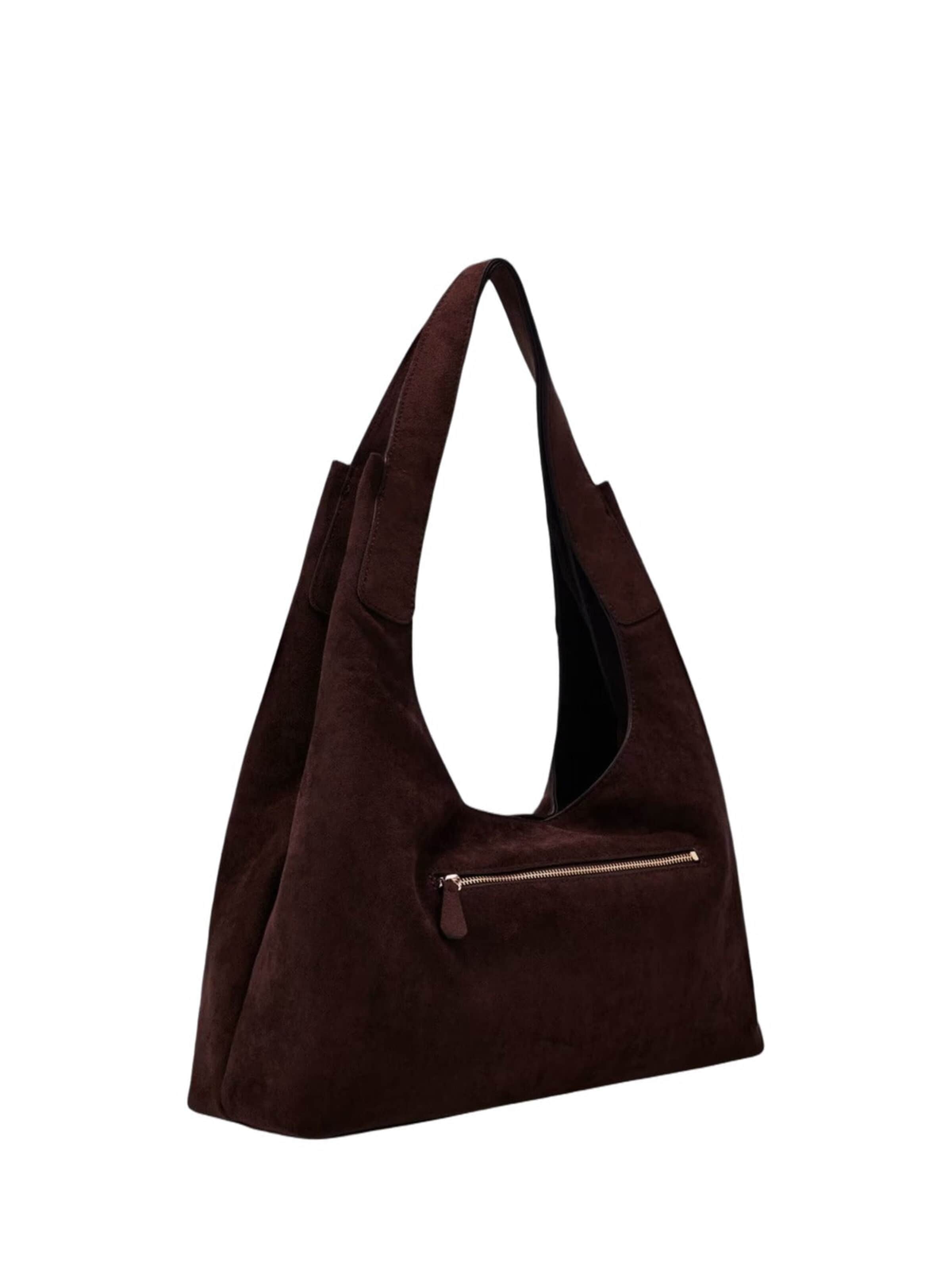 ruda GUESS Rankinė ant peties 'Guess Sac Hobo Maxi Sunset Espresso'