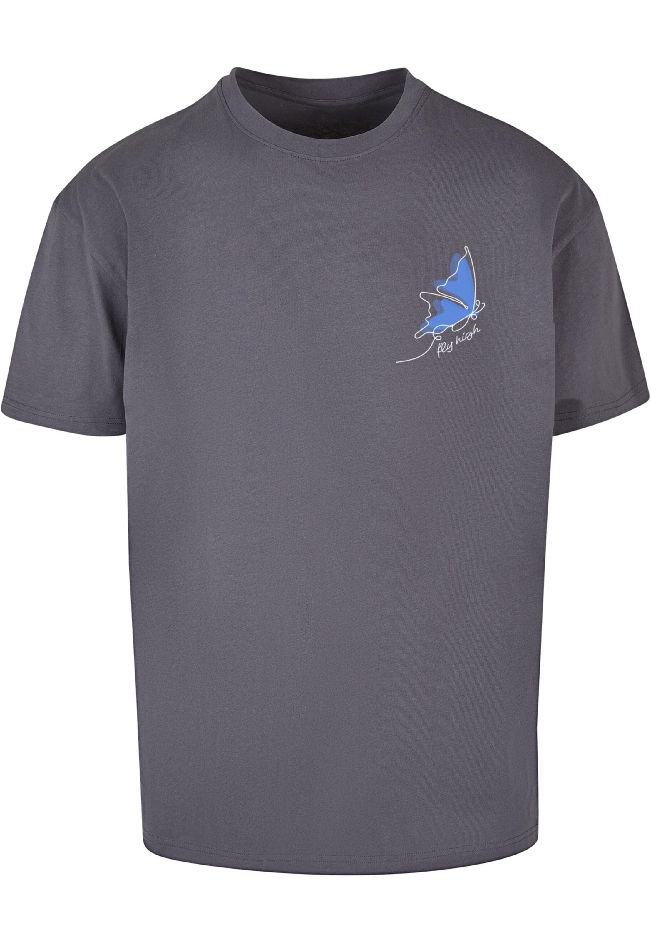 T-Shirt 'Fly High' Merchcode en gris : devant