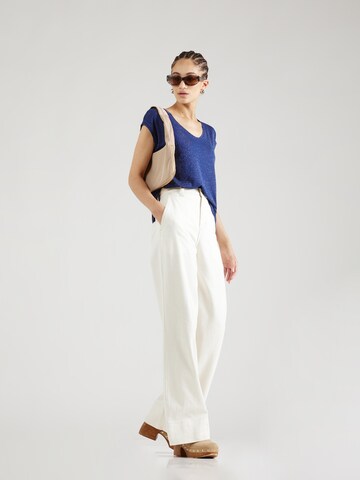 Maglietta 'Billo' di PIECES in blu