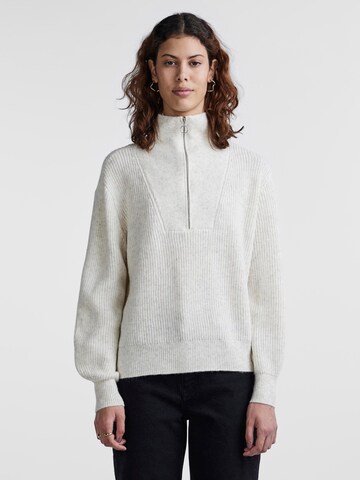 PIECES Sweater 'NARIA' in Beige: front
