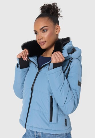 Veste d’hiver NAVAHOO en bleu : devant