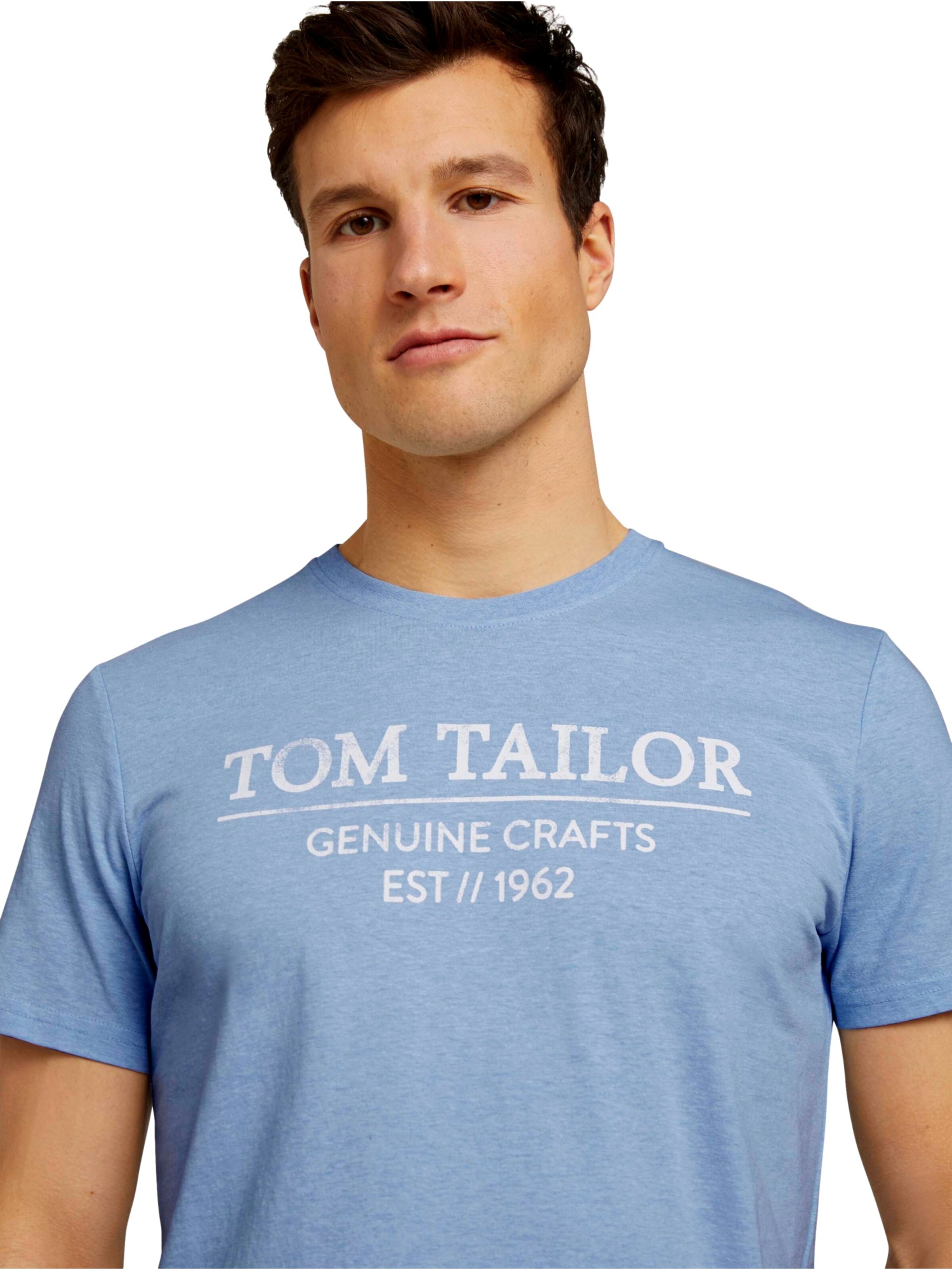 TOM TAILOR Shirt in Blue