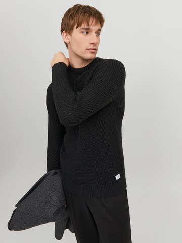 JACK & JONES Pullover 'JJStanford' in Schwarz