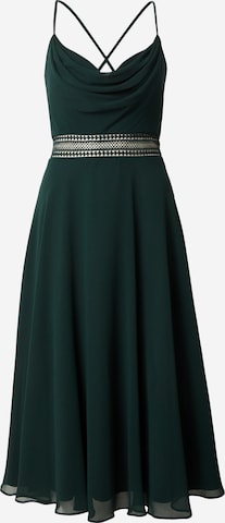 Robe de cocktail Vera Mont en vert : devant