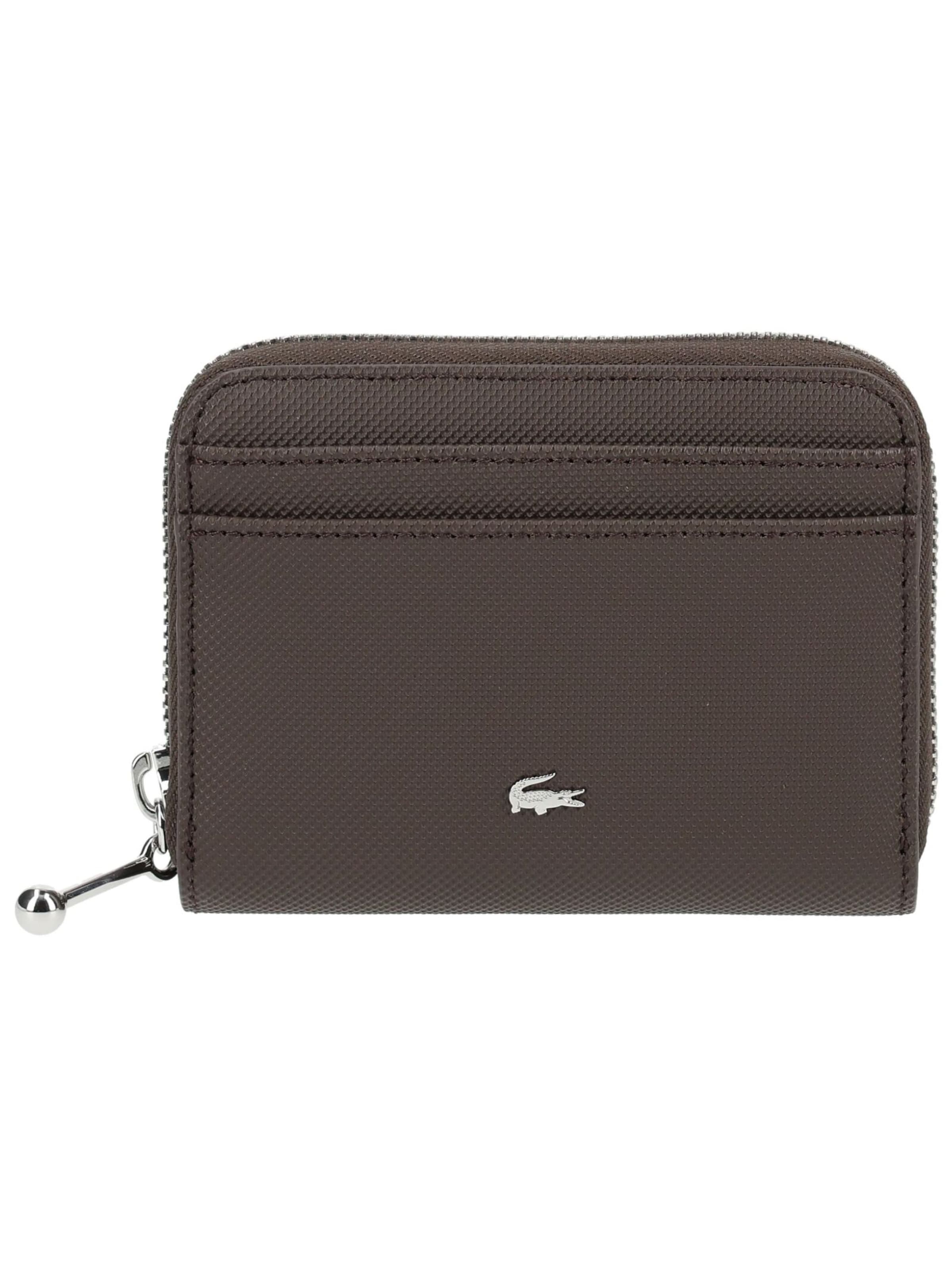 Portamonete di LACOSTE in marrone: frontale