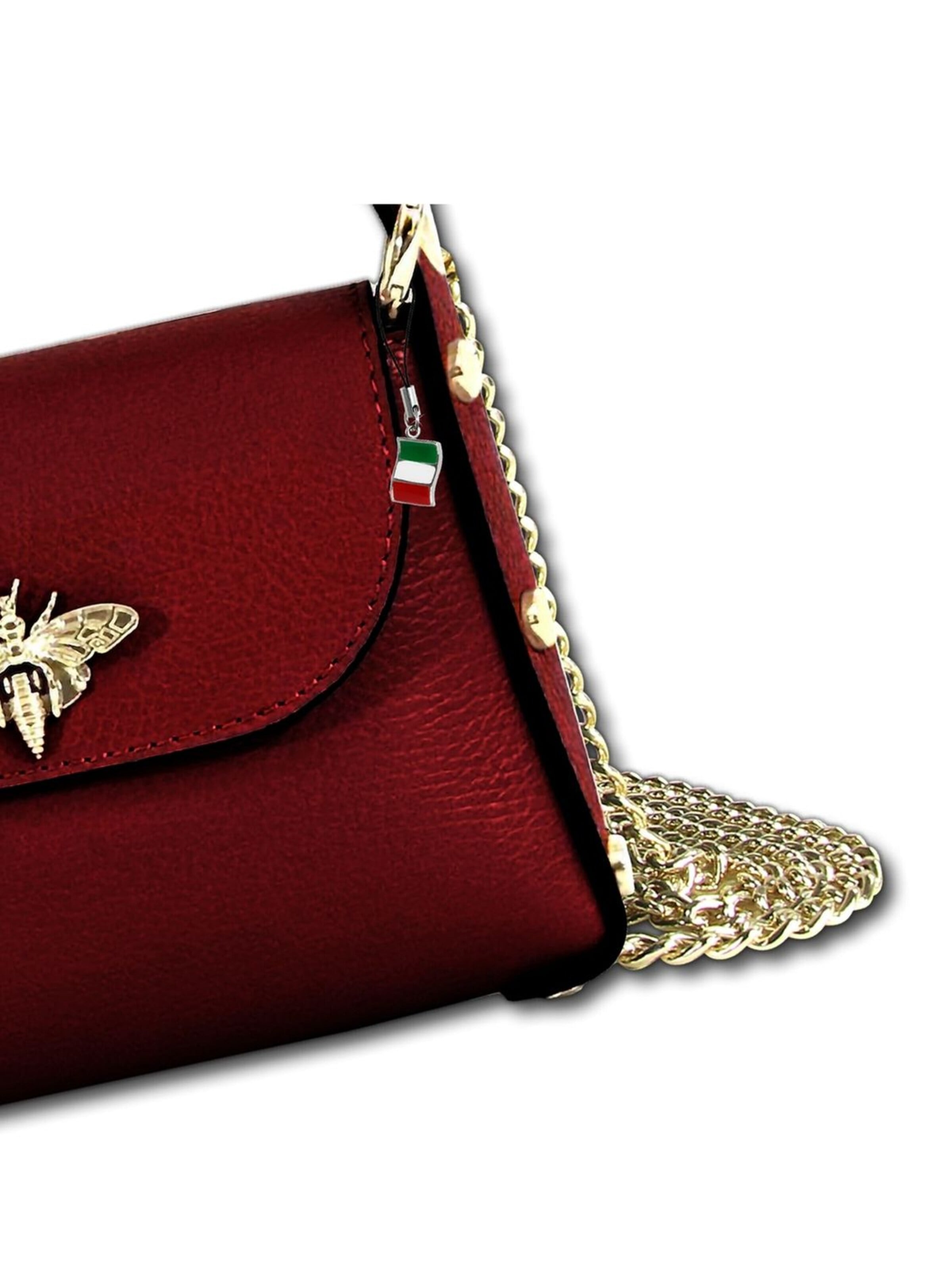 Florence Shoulder Bag in Red
