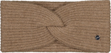 CODELLO Headband in Brown: front