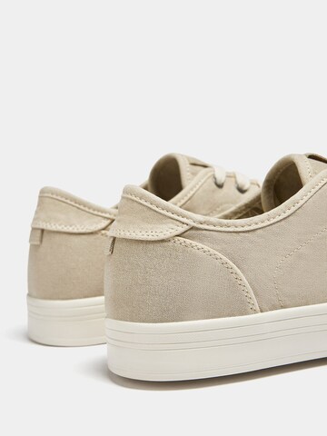 Pull&Bear Sneakers low i svart