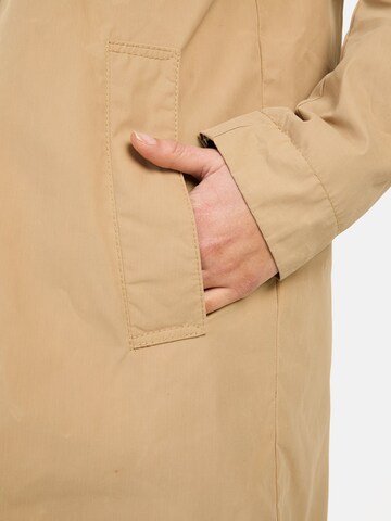 CAMEL ACTIVE Trenchcoat aus gewachster Baumwolle in Beige