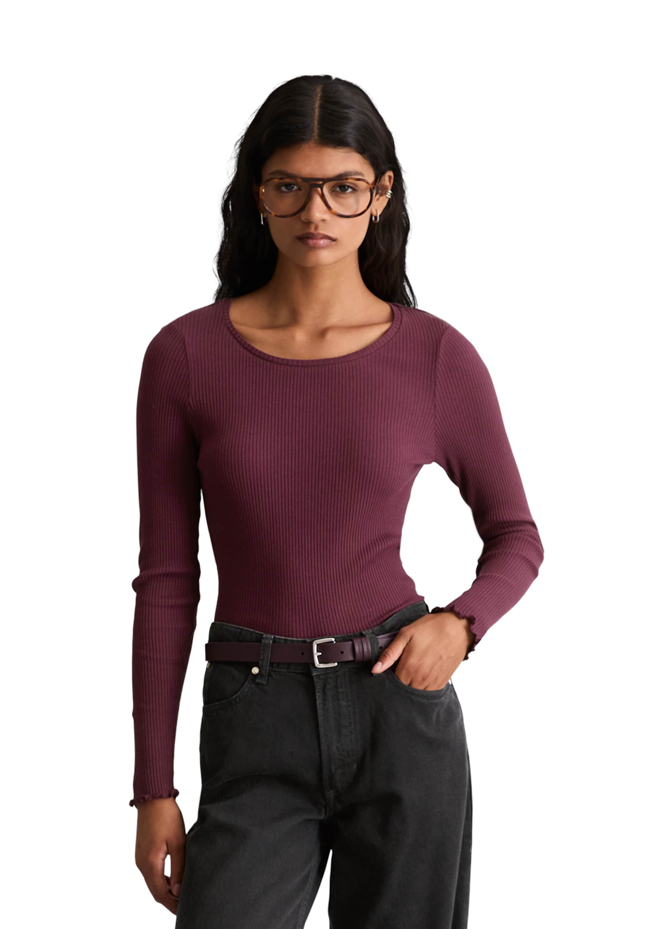 Maglietta di Marc O'Polo DENIM in rosso: frontale