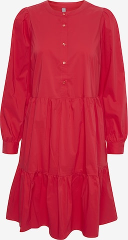 Robe-chemise 'Antoinett ' CULTURE en rouge : devant