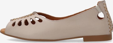VENEZIA Ballet Flats in Beige: front