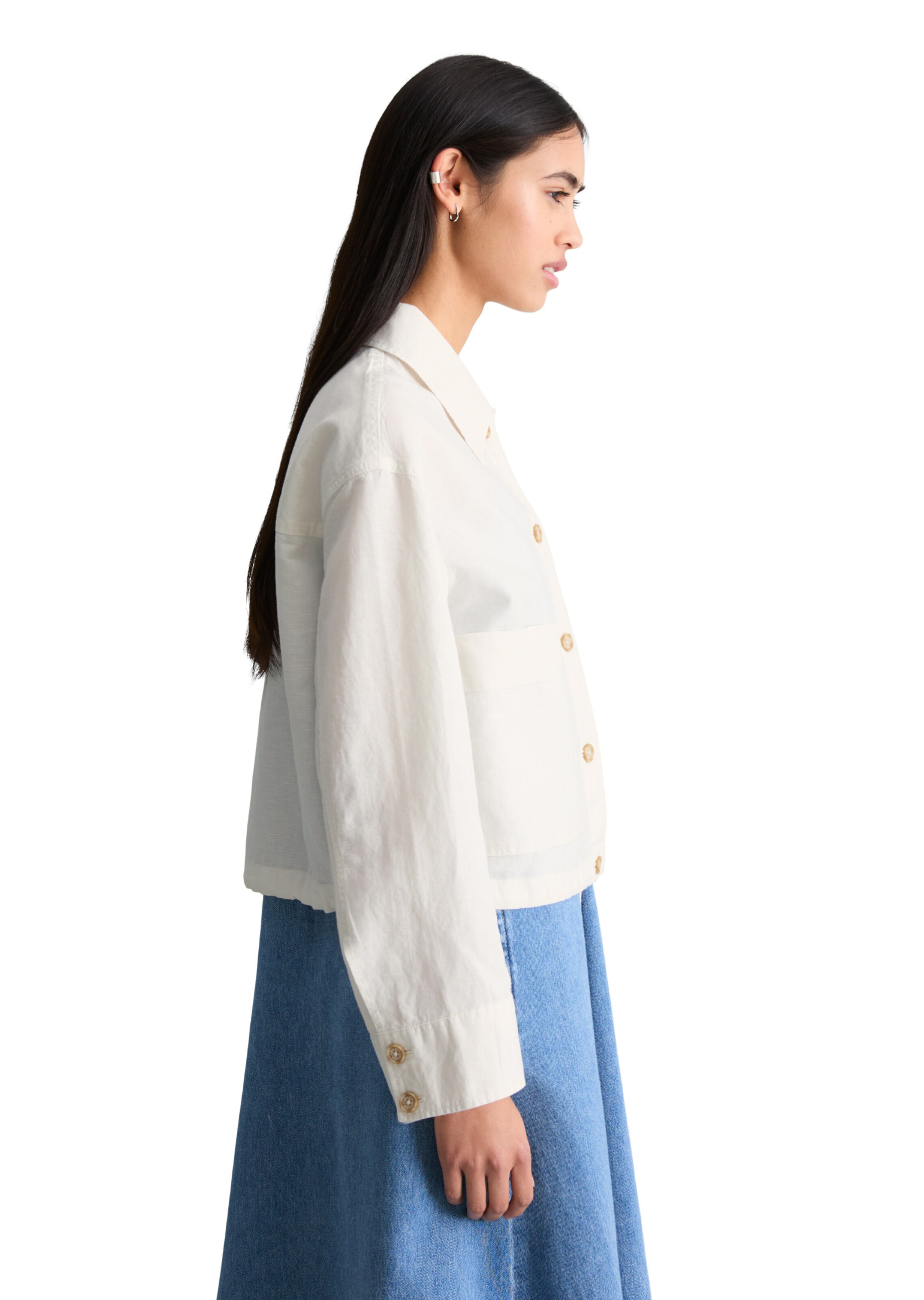 Marc O'Polo DENIM Between-season jacket in White