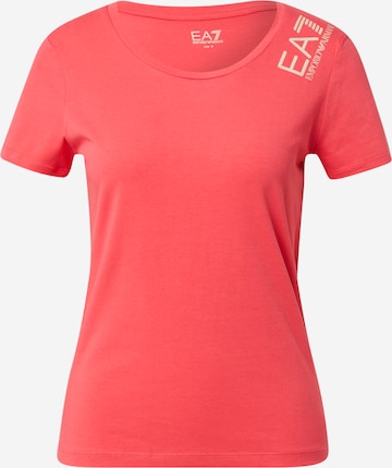 EA7 Emporio Armani Shirt in Pink: front