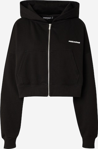 Pegador Sweat jacket 'LANA' in Black: front