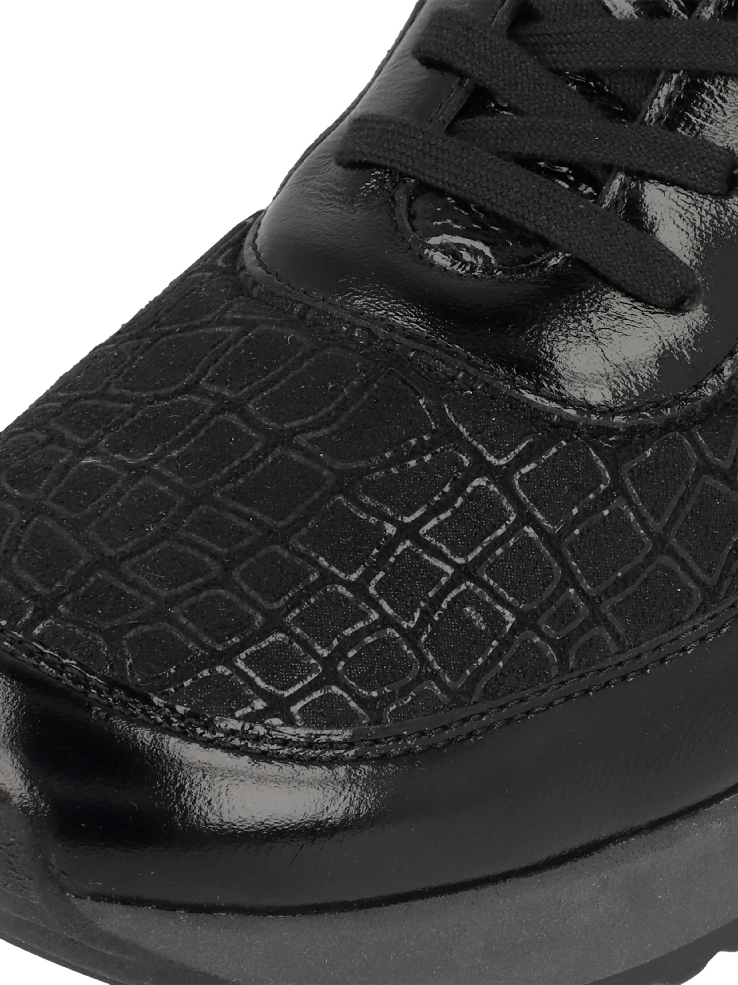 WALDLÄUFER Sneakers laag 'H-Vicky' in Zwart